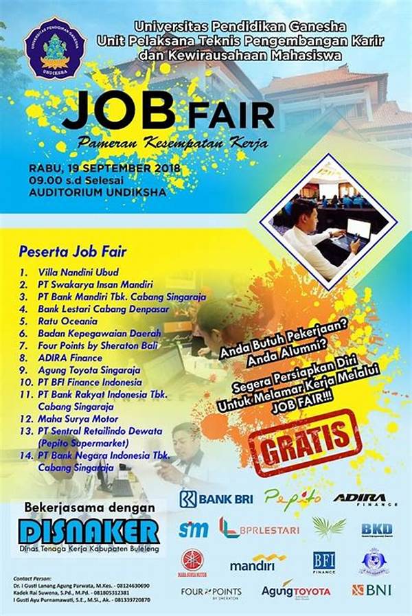 Job Fair Undiksha 2025 Jadi Agenda Edukasi & Karir Lokal, Dukung Generasi Muda