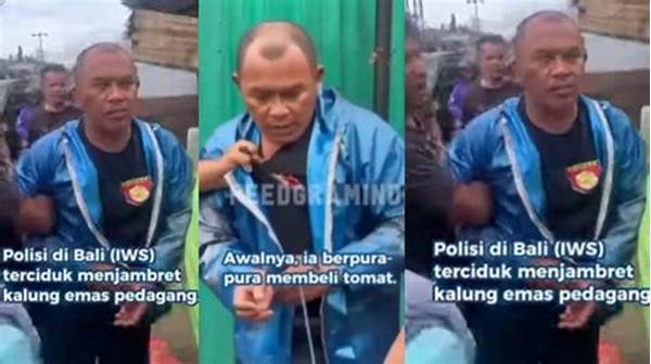Kejahatan! Oknum Polisi Polres Buleleng Diduga Jambret Kalung Warga, Kasus Diserahkan Ke Propam!
