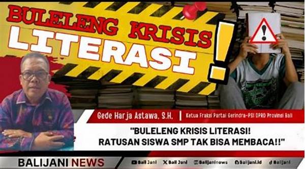 Krisis Literasi! Ratusan Siswa Smp Buleleng Tak Bisa Baca, Koster Akan Cek Seluruh Kabupaten Bali!