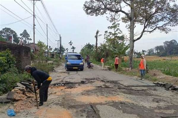 Foto! Perbaikan Jalan Strategis Pegadungan-petandakan Buleleng Dimulai, Warga Bersorak Gembira