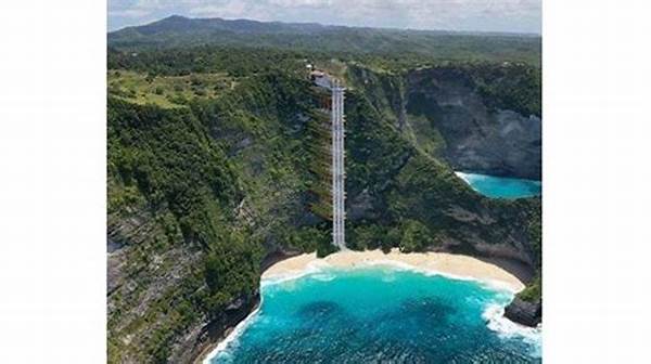 Wisata! Proyek Lift Kaca Pantai Kelingking Terdampak, Ekonomi Pariwisata Terancam Mandek!