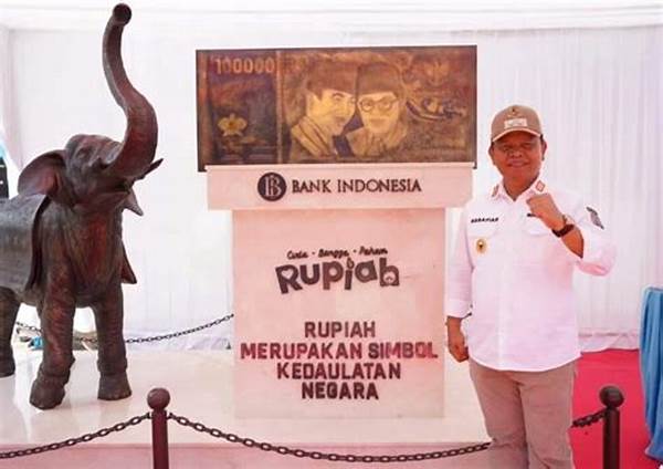 Foto! Bank Indonesia Resmikan Tugu Uang Rupiah 3d Di Bali, Edukasi Keuangan